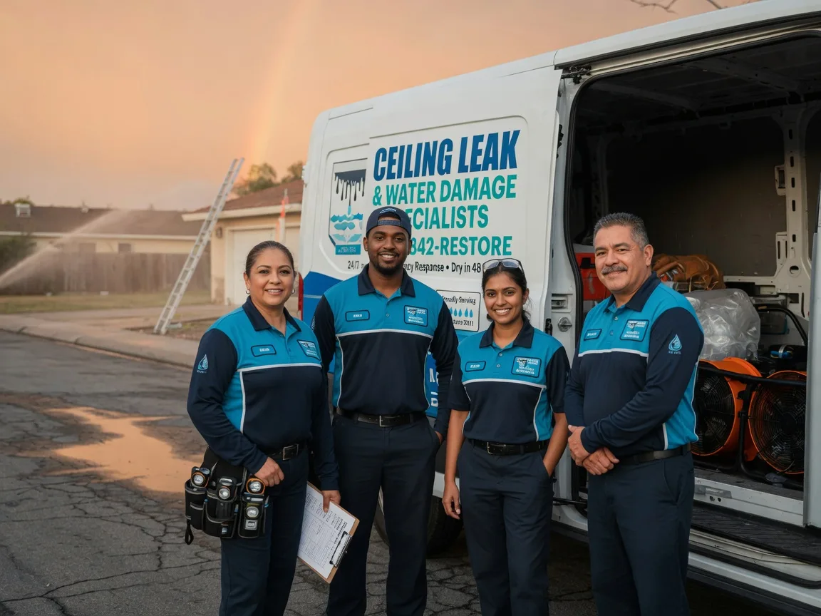 Ceiling Leak Cleanup company in Van Buren Point, NY