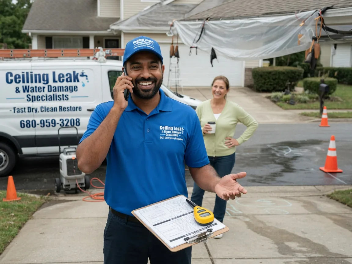 Ceiling Leak Cleanup Van Buren Point, NY FAQs